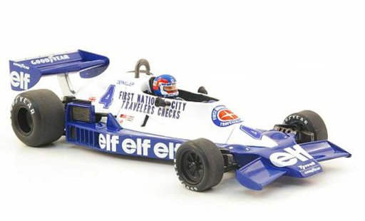 Tyrrell 008 Base 1/43 Spark No.4 Elf P.Depailler GP Monaco 1978 modellini auto