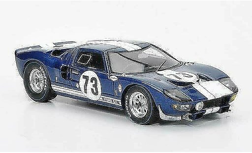 Ford GT40 Mk I 1/43 Spark GT 40 No.73 K.Miles/L.Ruby 12h Daytona Continental 1965 modellini auto