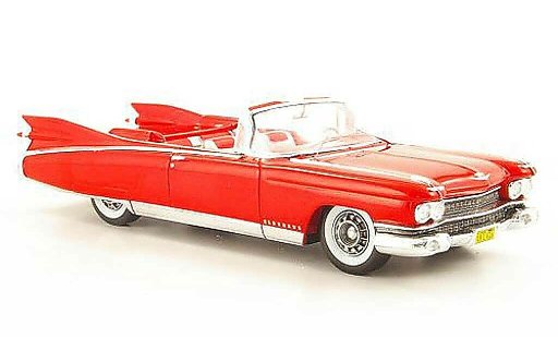 Cadillac Eldorado Biarritz 1/43 Spark rosso 1959 modellini auto