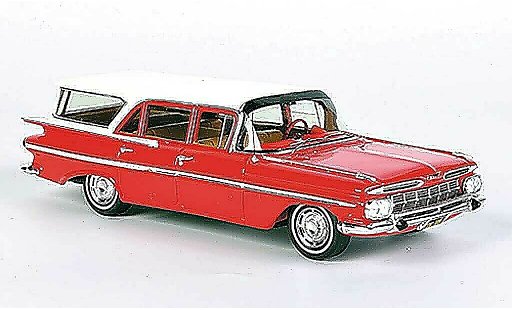 Chevrolet Impala Station Wagon 1/43 Spark 1959 rosso/bianco 1959 modellini auto