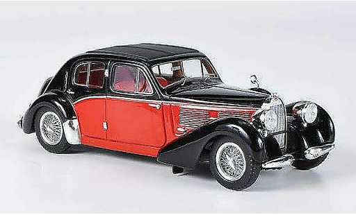 Bugatti 57 Galibier 1/43 Spark nero/rosso 1939 modellini auto
