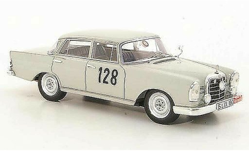 Mercedes 220 SE 1/43 Spark (W111) No.128 W.Schock / R.Moll Rally Monte Carlo 1960 modellini auto