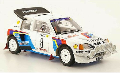 Peugeot 205 Turbo 16 1/43 Spark T16 Evolution 2 No.8 S Rally Monte Carlo 1986 modellini auto