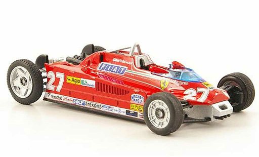 Ferrari 126 CK 1/43 Brumm Turbo No.27 Transportversion GP Monaco modellini auto
