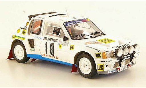 Peugeot 205 Turbo 16 1/43 Spark T16 No.10 M.Mouton/T.Harryman Rally Monte Carlo 1986 modellini auto