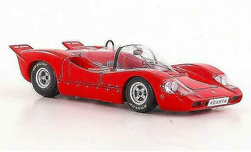Abarth 2000 Sport Spider 1/43 Spark rosso 1968 modellini auto