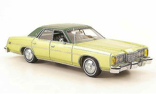 Ford LTD 1973 1/43 American Excellence verde/nero-vert modellini auto