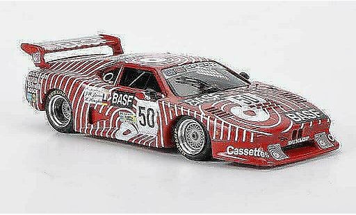 Bmw M1 1981 1/43 Spark No.50 BASF J-P.Jarier/H.Henzler/H.-J.pezzo 24h Le Mans modellini auto
