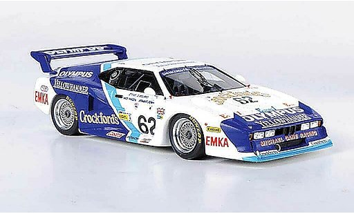 Bmw M1 1982 1/43 Spark No.62 Crockfords/Olympus 24h Le Mans S.O Rourke/N.Mason/R.Down modellini auto