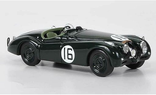 Jaguar XK 120 1/43 Spark No.16 P.Whitehead/J.Marshall 24h Le Mans 1950 modellini auto
