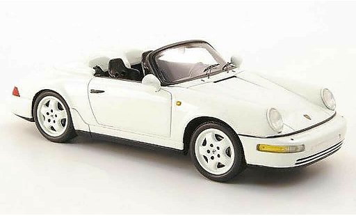 Porsche 911 Speedster 1/43 Spark 964 bianco 1 modellini auto