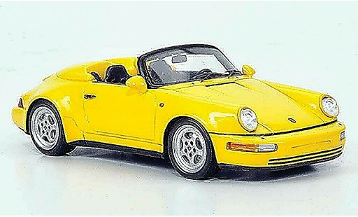 Porsche 911 Turbo 1/43 Spark 964 Speedster Turbolook giallo 1 modellini auto