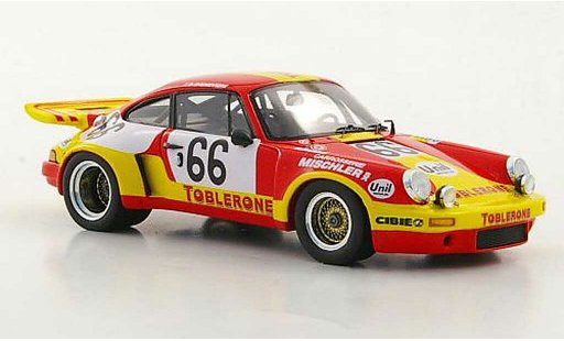 Porsche 911 Carrera 1/43 Spark R No.66 Toblerone 24h Le Mans 1974 modellini auto