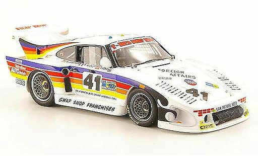 Porsche 935 1981 1/43 Spark K3 No.41 T-Bird Swap Shop 24h Le Mans modellini auto