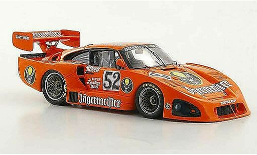 Porsche 935 1981 1/43 Spark K4 No.52 Jagermeister DRM Zolder modellini auto