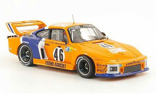 Porsche 935 1978 1/43 Spark No.46 Fisons - Kremer 24h Le Mans modellini auto