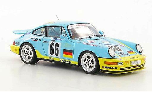 Porsche 911 RS 1/43 Spark 964 Carrera No.66 G.Spreng / F.Muller / S.Angelastri 24h Le Mans 1 modellini auto