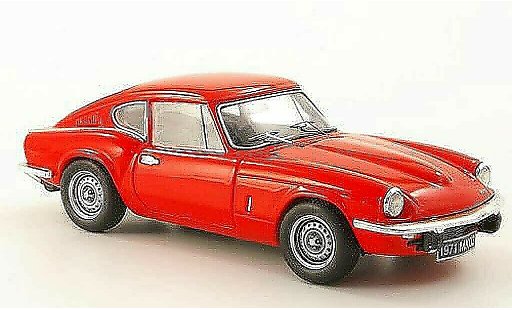 Triumph GT6 MkIII 1/43 Spark rosso modellini auto