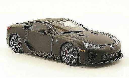 Lexus LFA Base 1/18 Autoart noir mat 2010 modellini auto