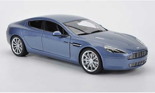 Aston Martin Rapide berline 1/18 Autoart blu grigio 2010 modellini auto