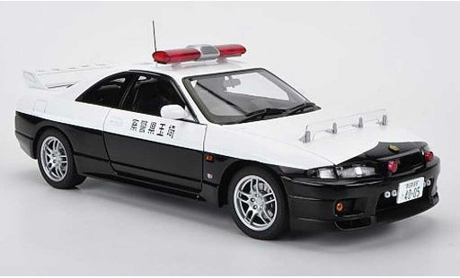 Nissan Skyline R33 1/18 Autoart GT-R japanische Police modellini auto