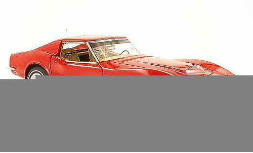 Chevrolet Corvette Coupe 1/18 Autoart C3 rosso 1970 modellini auto