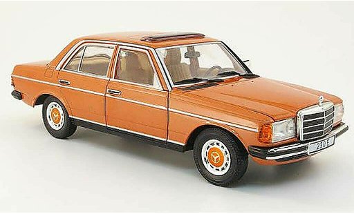Mercedes CLA Base 1/18 Revell 230 e (w123) marrone sondermodell mcw le 1.000 modellini auto