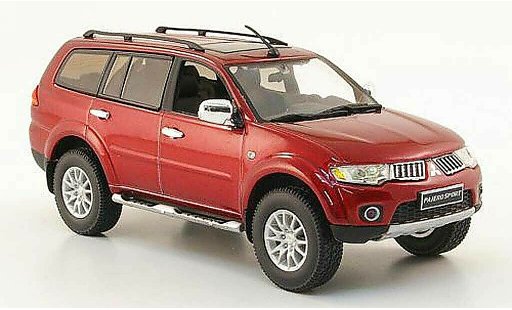 Mitsubishi Pajero Sport 1/43 Vitesse rosso 2009 modellini auto