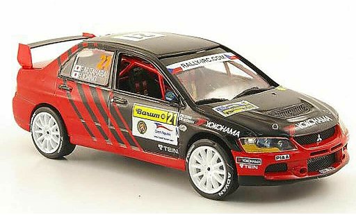 Mitsubishi Lancer Evolution IX 1/43 Vitesse No.21 Yokohama Barum Rally Zlin 2010 modellini auto