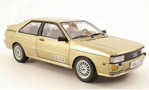 Audi Quattro coupe 1/18 Sun Star beige 1981 modellini auto