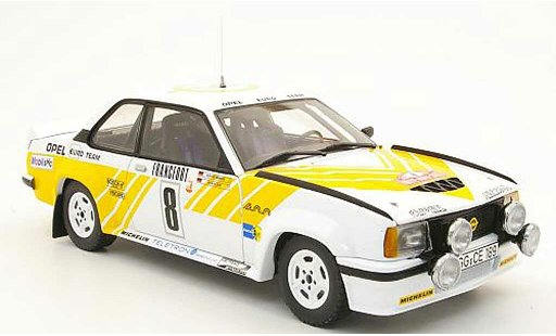Opel Ascona 400 1/18 Sun Star no.8 opel euro team rallye monte carlo 1980 j.kleint/g.wanger modellini auto