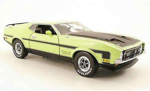 Ford Mustang Boss 351 1/18 Sun Star vert modellini auto