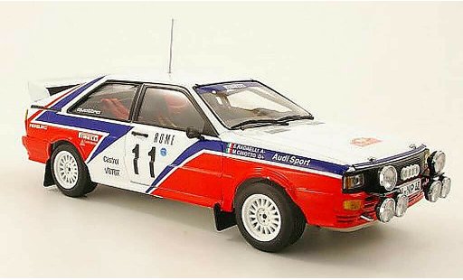 Audi Quattro rallye 1/18 Sun Star Rally No.11 R6 Monte Carlo 1982 M.Cinotto/E.Radaelli modellini auto