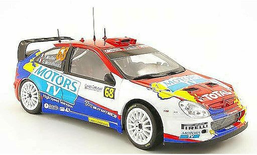 Citroen Xsara WRC 2010 1/18 Sun Star no.68 motors tv rallye frankreich y.muller / g.mondesir modellini auto