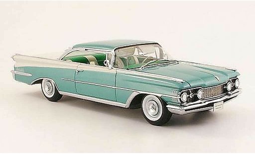 Oldsmobile 98 Hardtop 1/18 Sun Star verde/bianco 1959 modellini auto