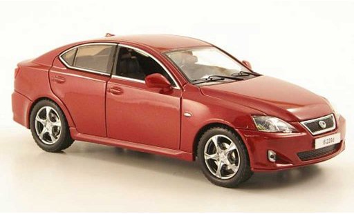Lexus IS 220 1/43 J Collection d rosso 2008 modellini auto