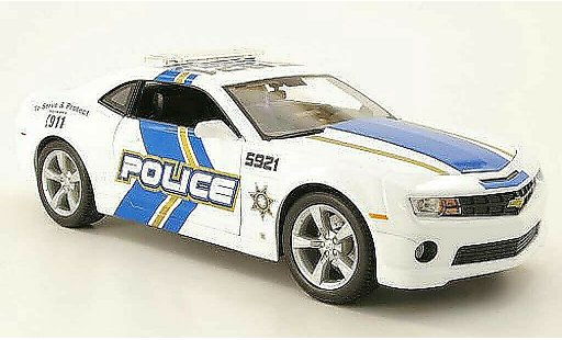 Chevrolet Camaro SS 1/18 Maisto amerikanische polizia 2010 modellini auto