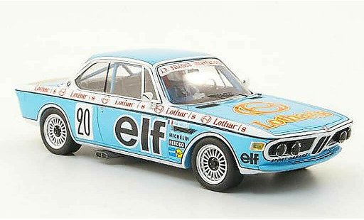 Bmw 3.0 CSL 1/43 Spark No.20 Lothar/8 Produktionswagenmeisterschaft 1976 modellini auto