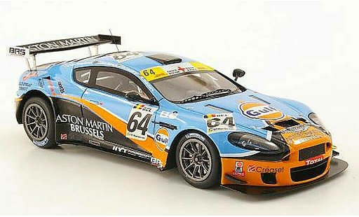 Aston Martin DBRS9 gt3 1/43 Spark No.64 Brussels Racing 24h Spa 2010 modellini auto