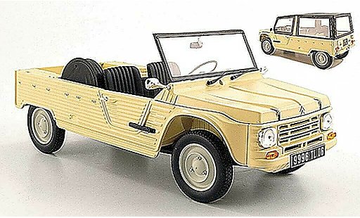 Citroen Mehari Berline 1/18 Norev beige 1983 modellini auto