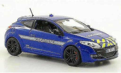 Renault Megane RS 1/43 Norev Gendarmerie 2011 modellini auto