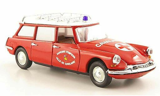 Citroen ID 19 ambulance 1/43 Rio Station wagon Vigili del fuocoambulanz - Ville de Cavalaire 1962 modellini auto