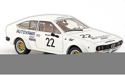 Alfa Romeo Alfetta gtv 2.0 1/43 M4 V No.22 Autovama Nurburgring 1976 modellini auto
