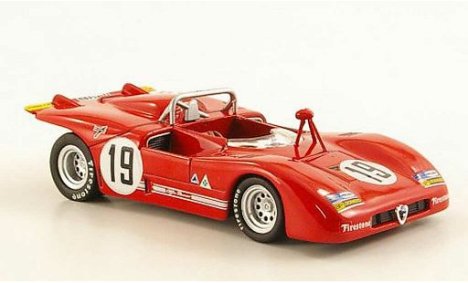 Alfa Romeo 33.3 prototipo 1/43 M4 1971 No.19 Stommelen/Galli Monza modellini auto