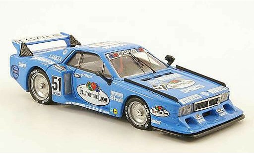 Lancia Beta Monte Carlo 1/43 Best No.51 Fruit of the Loom DRM 1980 modellini auto