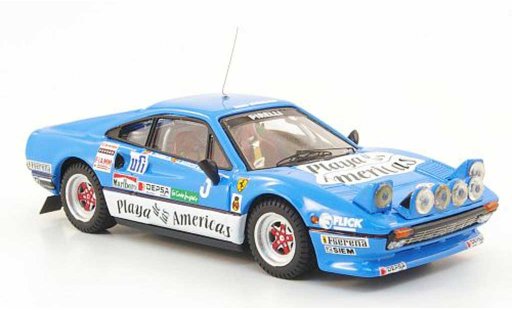 Ferrari 308 GTB 1/43 Best No.3 Rally de Conte Ingles 1983 modellini auto
