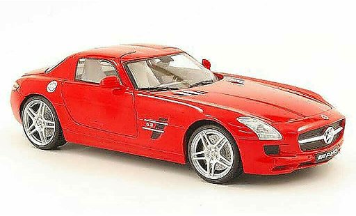 Mercedes SLS Coupe 1/18 Mondo Motors coupe amg rosso modellini auto