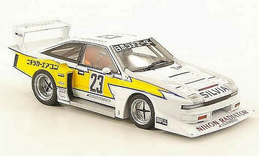 Nissan Silvia S110 1/43 Ebbro Turbo Super Silhouette No.23 1983 modellini auto