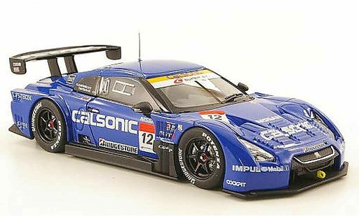 Nissan Skyline R35 1/43 Ebbro GT-R No.12 Calsonic Super GT500 Fuji 2010 modellini auto