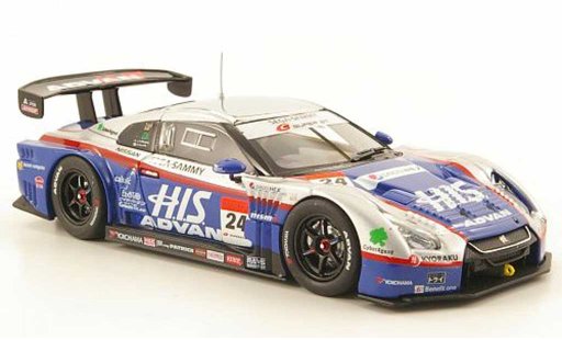 Nissan Skyline R35 1/43 Ebbro GT-R No.24 Advan Super GT500 Fuji 2010 modellini auto